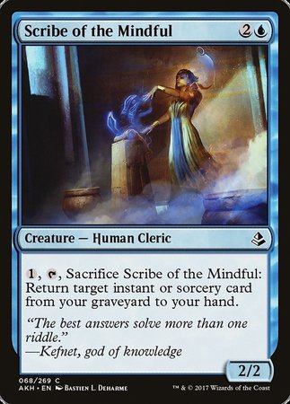 Scribe of the Mindful [Amonkhet] | Lots Moore NSW