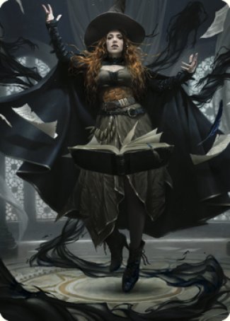 Tasha, the Witch Queen Art Card (41) [Commander Legends: Battle for Baldur's Gate Art Series] | Lots Moore NSW