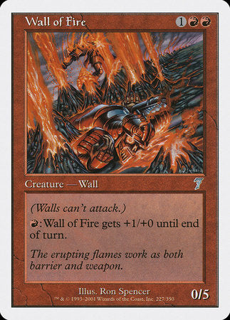 Wall of Fire [Seventh Edition] | Lots Moore NSW