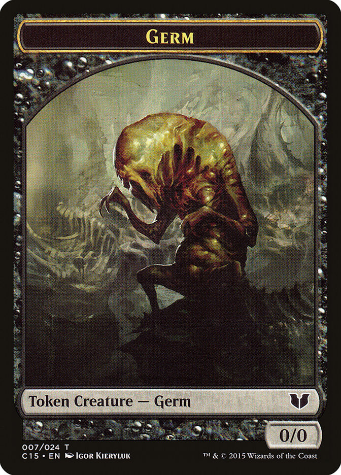 Germ // Zombie Double-Sided Token [Commander 2015 Tokens] | Lots Moore NSW