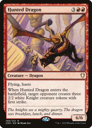 Hunted Dragon [Commander Anthology Volume II] | Lots Moore NSW