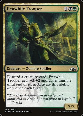 Erstwhile Trooper [Guilds of Ravnica] | Lots Moore NSW