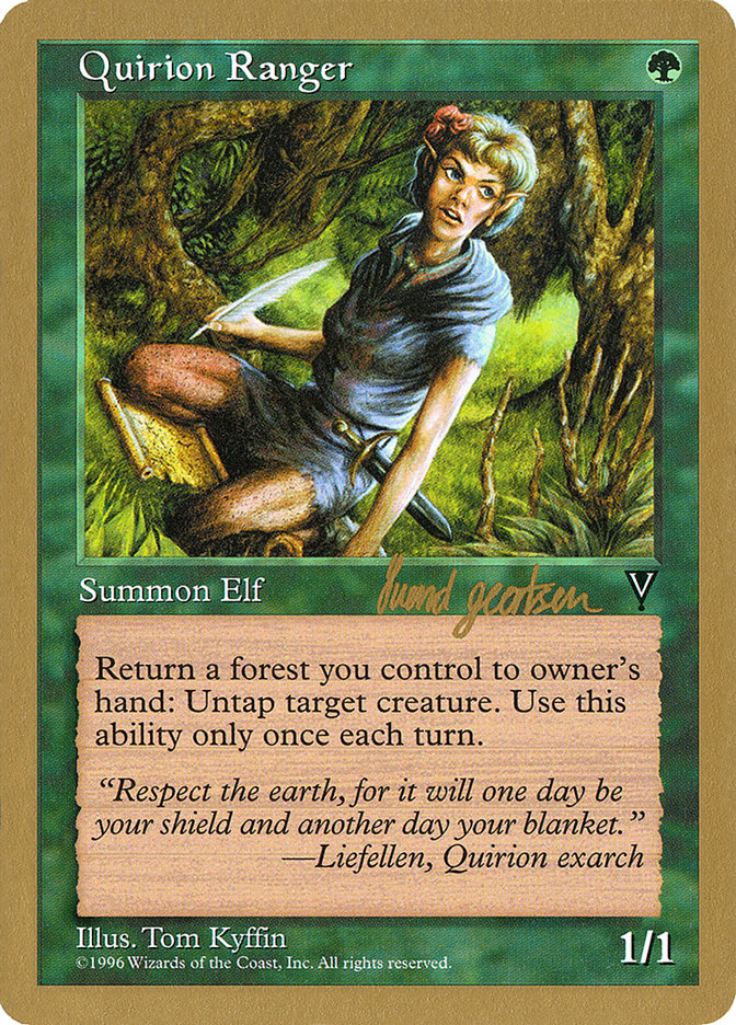 Quirion Ranger (Svend Geertsen) [World Championship Decks 1997] | Lots Moore NSW