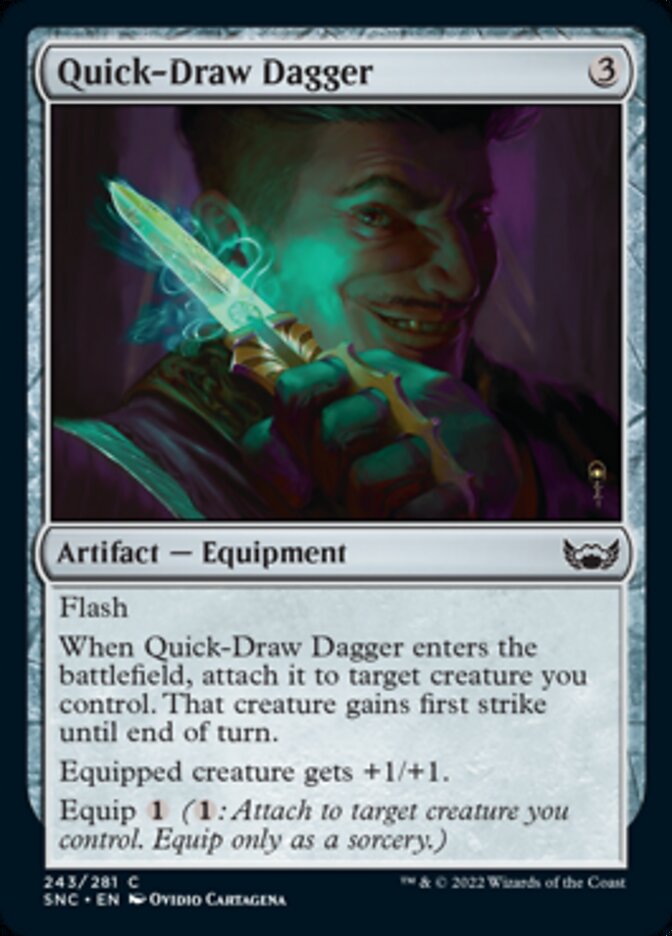 Quick-Draw Dagger [Streets of New Capenna] | Lots Moore NSW