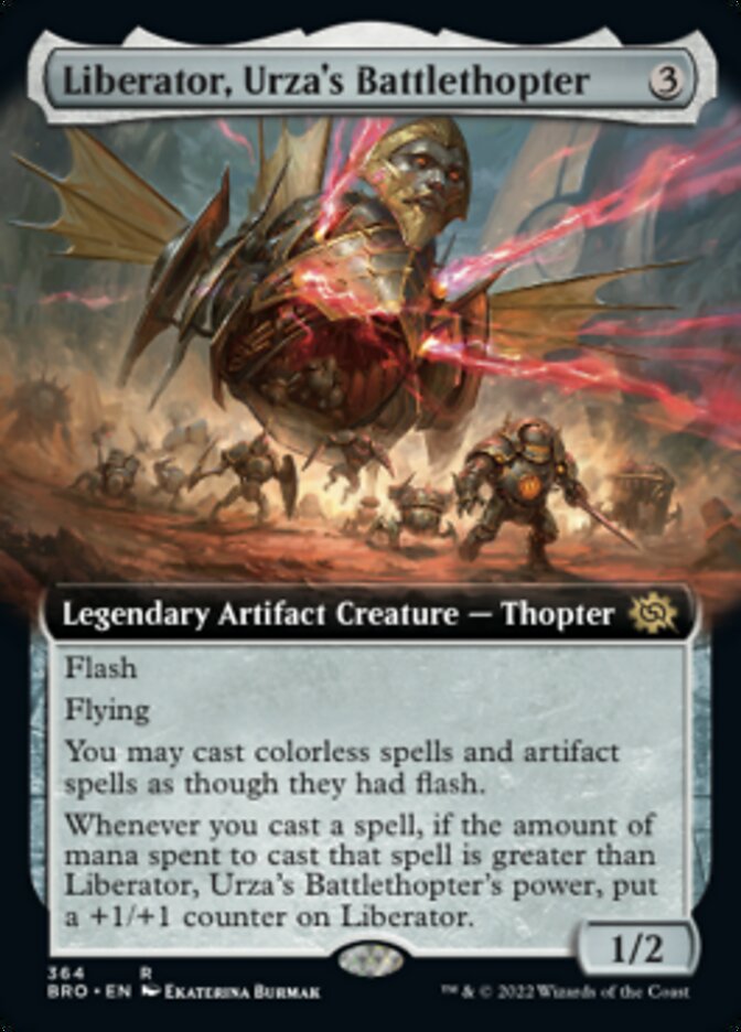 Liberator, Urza's Battlethopter (Extended Art) [The Brothers' War] | Lots Moore NSW