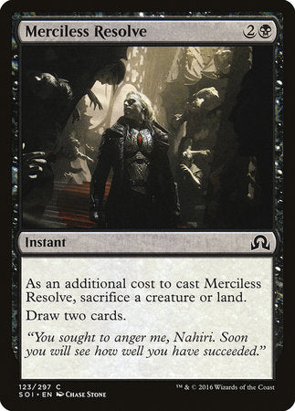 Merciless Resolve [Shadows over Innistrad] | Lots Moore NSW