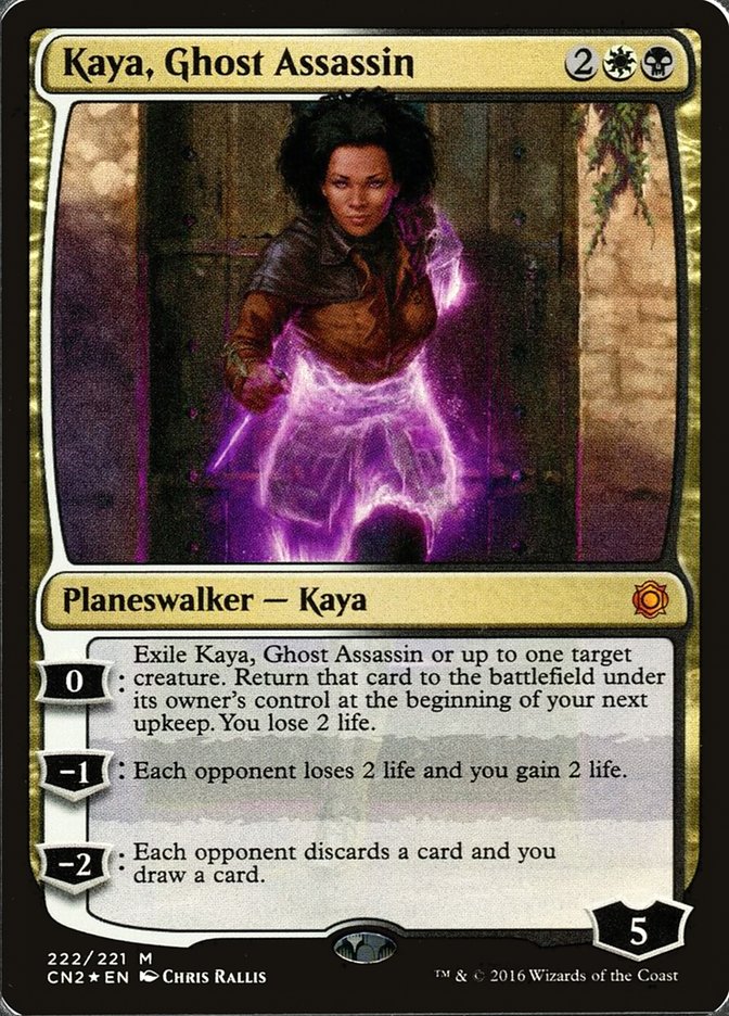 Kaya, Ghost Assassin (222/221) [Conspiracy: Take the Crown] | Lots Moore NSW