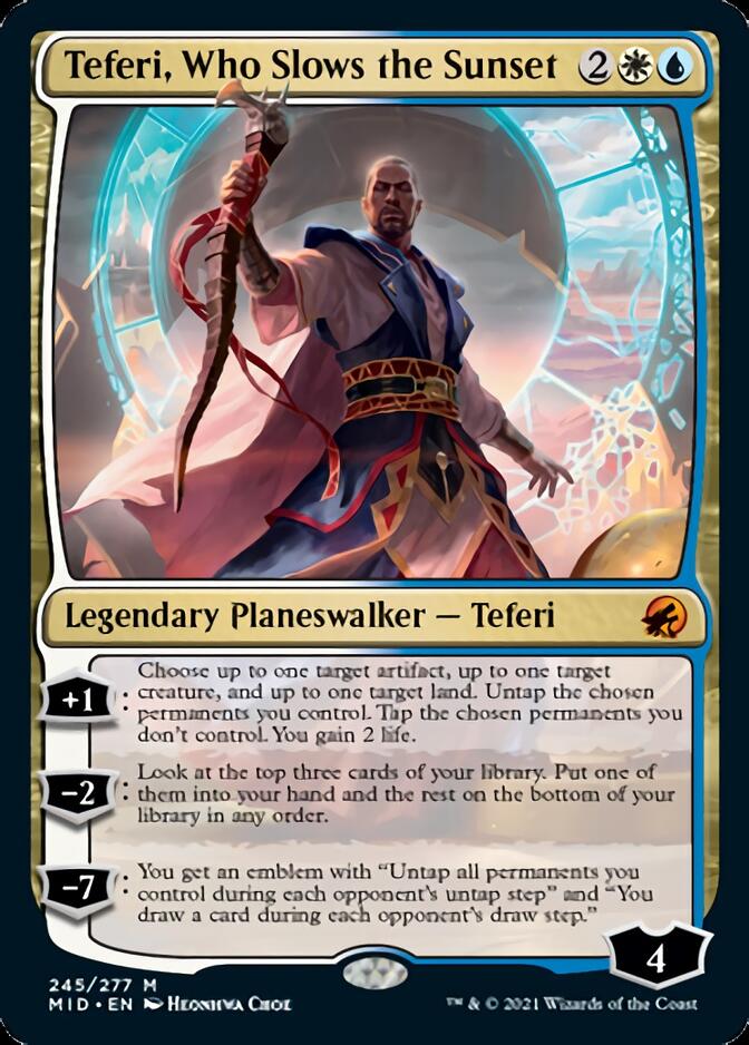 Teferi, Who Slows the Sunset [Innistrad: Midnight Hunt] | Lots Moore NSW