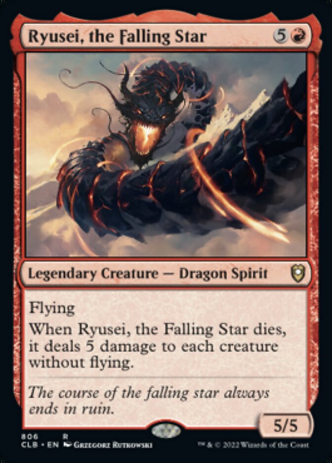 Ryusei, the Falling Star [Commander Legends: Battle for Baldur's Gate] | Lots Moore NSW