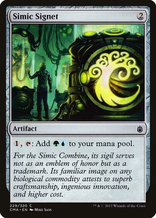 Simic Signet [Commander Anthology] | Lots Moore NSW