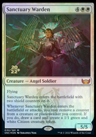 Sanctuary Warden [Streets of New Capenna Prerelease Promos] | Lots Moore NSW