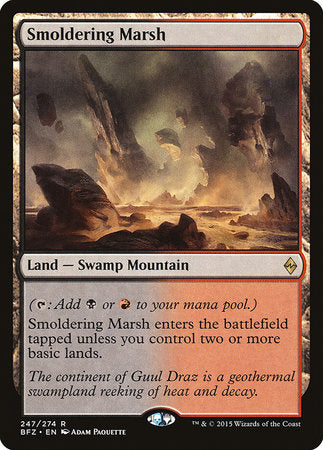 Smoldering Marsh [Battle for Zendikar] | Lots Moore NSW