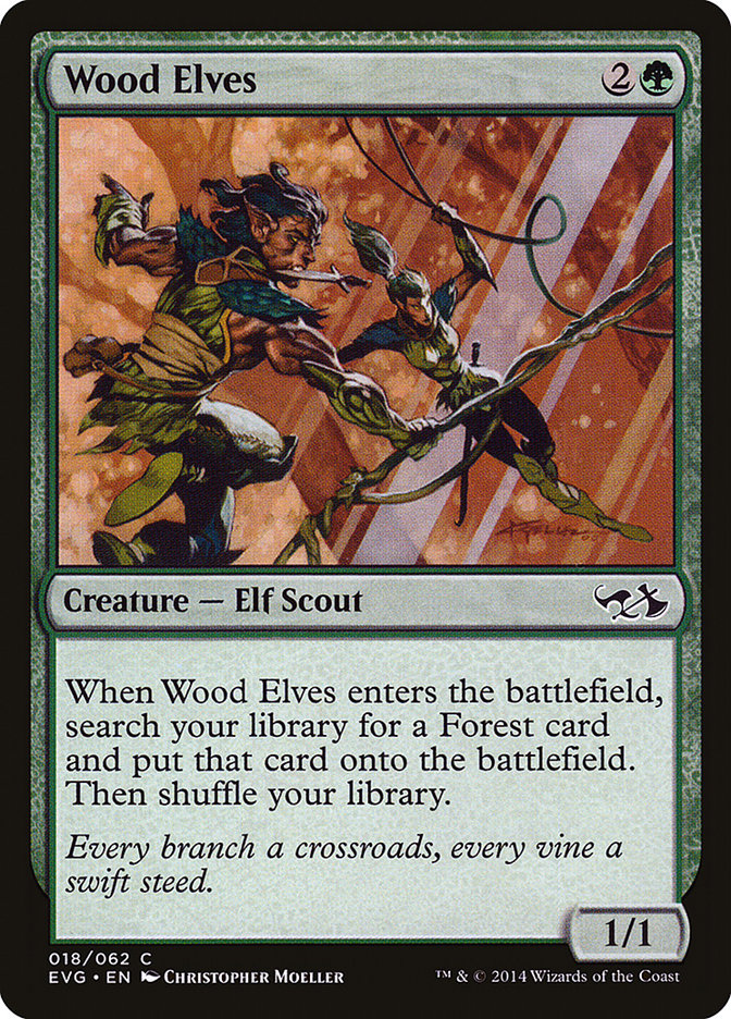 Wood Elves (Elves vs. Goblins) [Duel Decks Anthology] | Lots Moore NSW