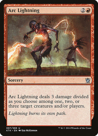 Arc Lightning [Khans of Tarkir] | Lots Moore NSW