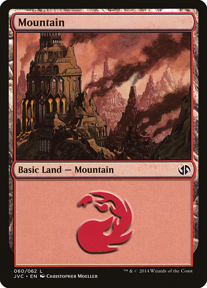 Mountain (60) [Duel Decks Anthology] | Lots Moore NSW