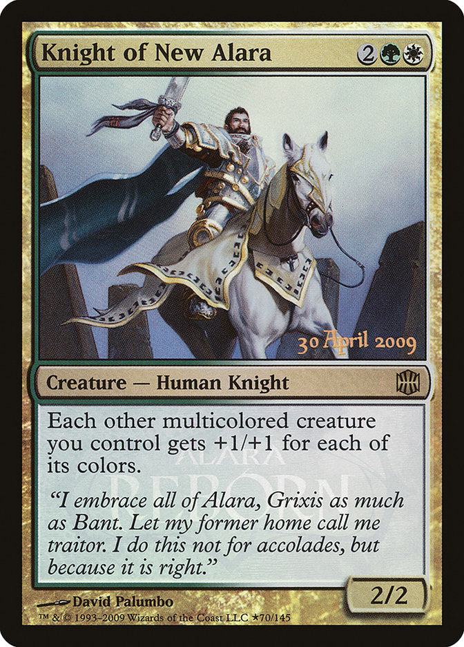 Knight of New Alara (Launch) [Alara Reborn Promos] | Lots Moore NSW