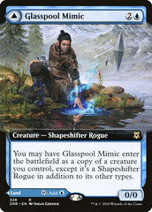 Glasspool Mimic // Glasspool Shore (Extended Art) [Zendikar Rising] | Lots Moore NSW