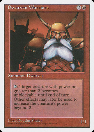 Dwarven Warriors [Fourth Edition] | Lots Moore NSW