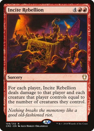 Incite Rebellion [Commander Anthology Volume II] | Lots Moore NSW