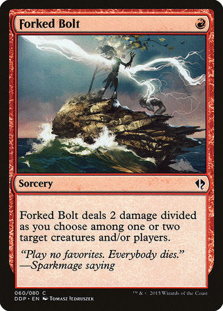 Forked Bolt [Duel Decks: Zendikar vs. Eldrazi] | Lots Moore NSW