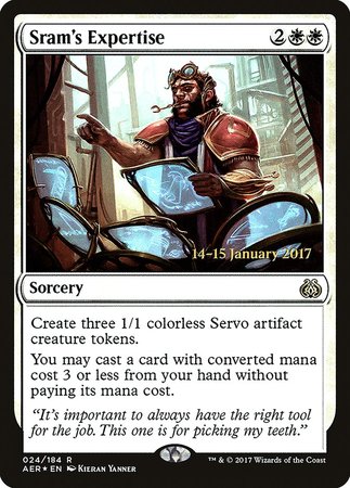 Sram's Expertise [Aether Revolt Promos] | Lots Moore NSW