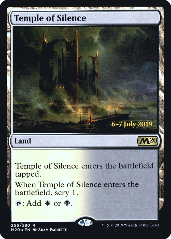 Temple of Silence  [Core Set 2020 Prerelease Promos] | Lots Moore NSW