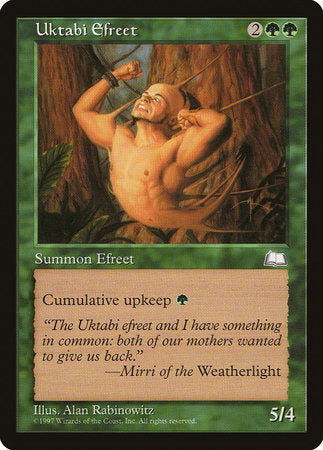 Uktabi Efreet [Weatherlight] | Lots Moore NSW