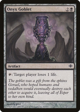 Onyx Goblet [Shards of Alara] | Lots Moore NSW