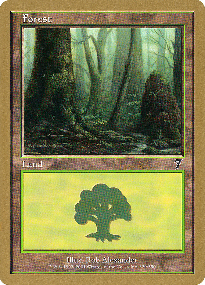 Forest (jt329) (Jan Tomcani) [World Championship Decks 2001] | Lots Moore NSW