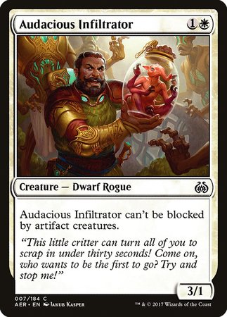 Audacious Infiltrator [Aether Revolt] | Lots Moore NSW