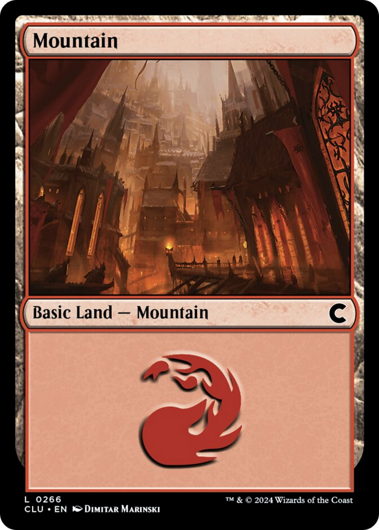 Mountain (0266) [Ravnica: Clue Edition] | Lots Moore NSW