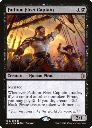 Fathom Fleet Captain [Ixalan] | Lots Moore NSW