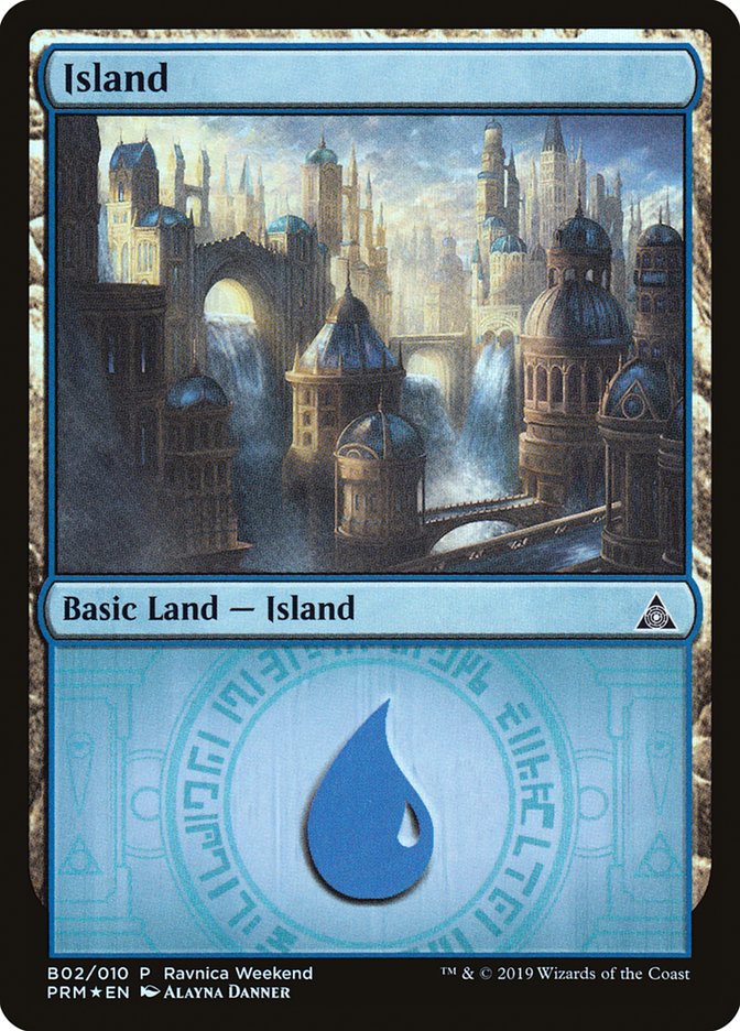 Island (B02) [Ravnica Allegiance Guild Kit] | Lots Moore NSW