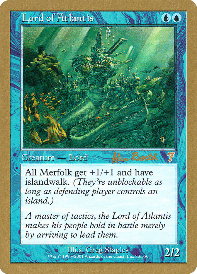 Lord of Atlantis (Alex Borteh) [World Championship Decks 2001] | Lots Moore NSW