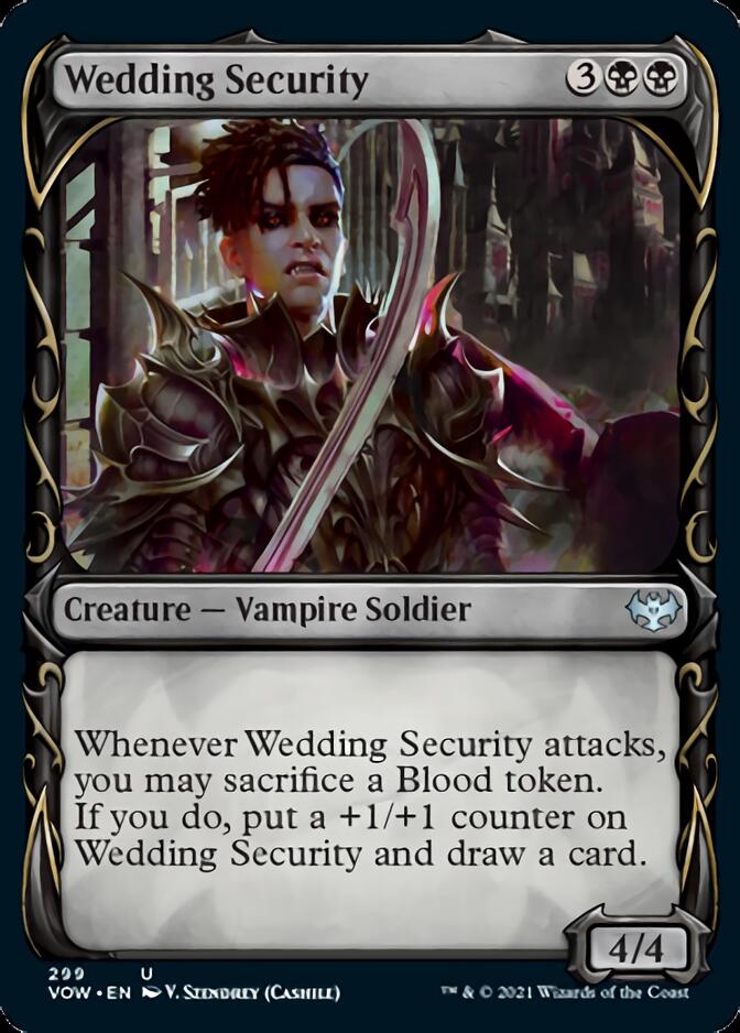 Wedding Security (Showcase Fang Frame) [Innistrad: Crimson Vow] | Lots Moore NSW