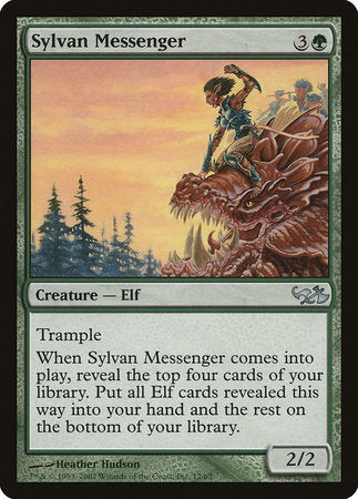 Sylvan Messenger [Duel Decks: Elves vs. Goblins] | Lots Moore NSW