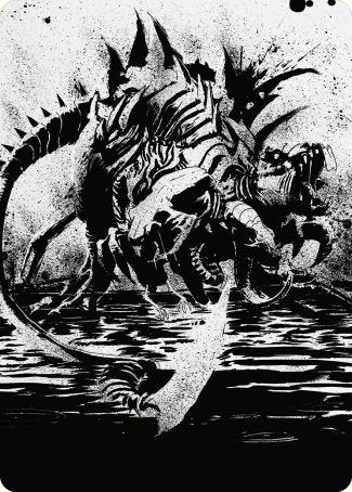 Karumonix, the Rat King Art Card [Phyrexia: All Will Be One Art Series] | Lots Moore NSW