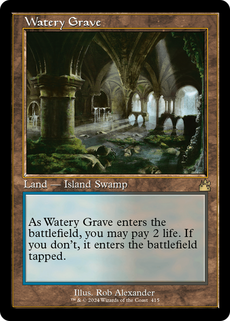 Watery Grave (Retro) [Ravnica Remastered] | Lots Moore NSW