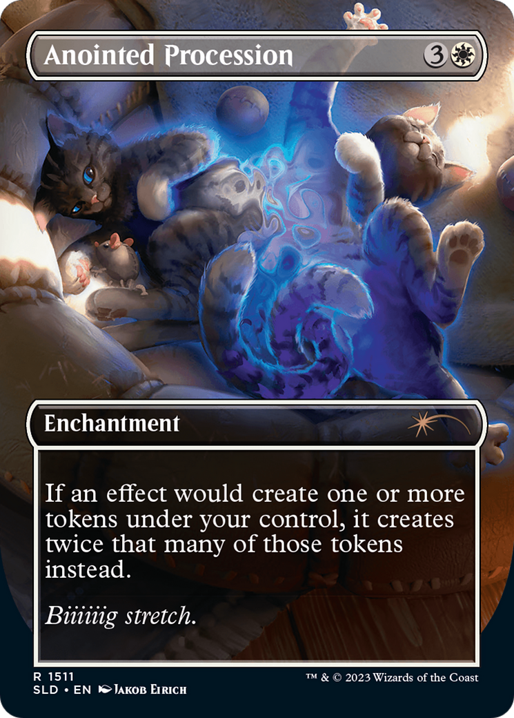 Anointed Procession // Anointed Procession [Secret Lair Commander Deck: Raining Cats and Dogs] | Lots Moore NSW
