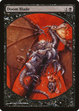 Doom Blade [Magic Player Rewards 2011] | Lots Moore NSW