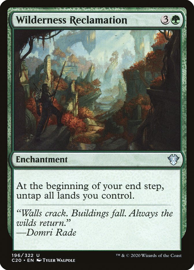 Wilderness Reclamation [Commander 2020] | Lots Moore NSW