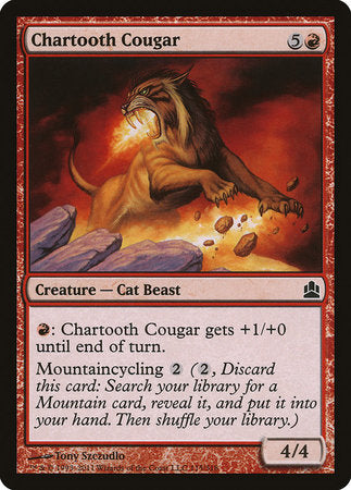 Chartooth Cougar [Commander 2011] | Lots Moore NSW