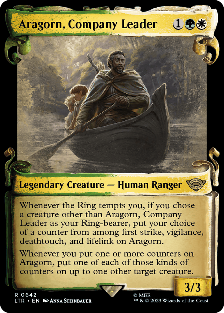Aragorn, Company Leader [The Lord of the Rings: Tales of Middle-Earth Showcase Scrolls] | Lots Moore NSW