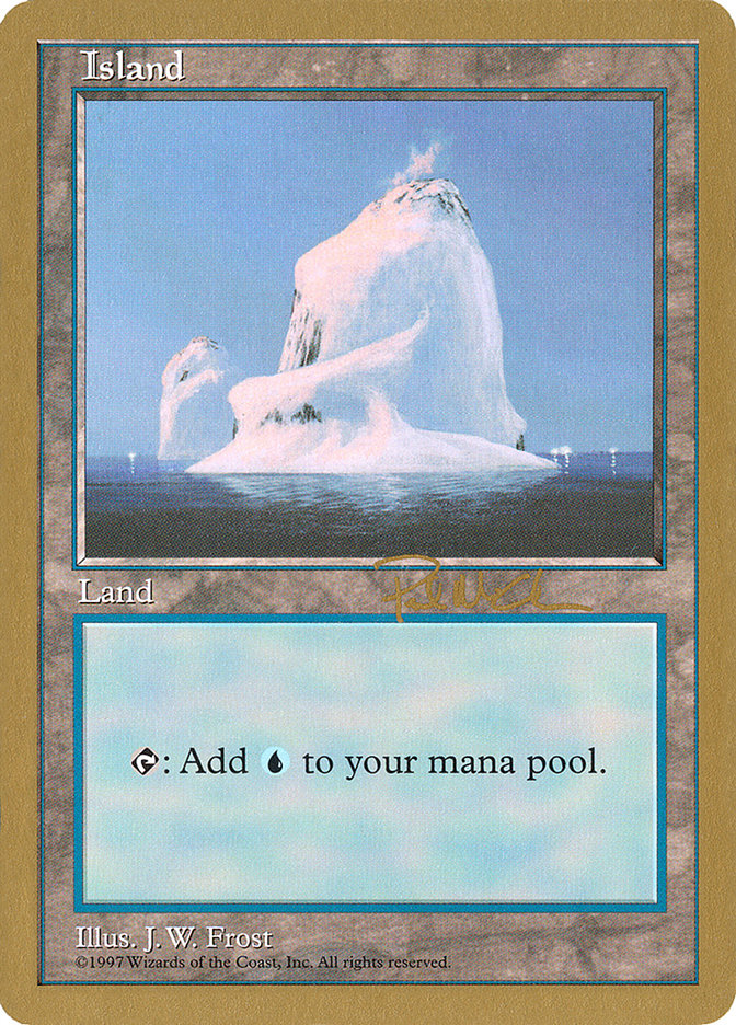 Island (pm437) (Paul McCabe) [World Championship Decks 1997] | Lots Moore NSW