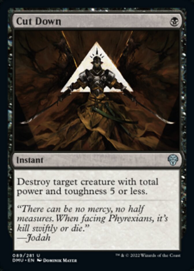 Cut Down [Dominaria United] | Lots Moore NSW