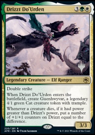 Drizzt Do'Urden (Promo Pack) [Dungeons & Dragons: Adventures in the Forgotten Realms Promos] | Lots Moore NSW