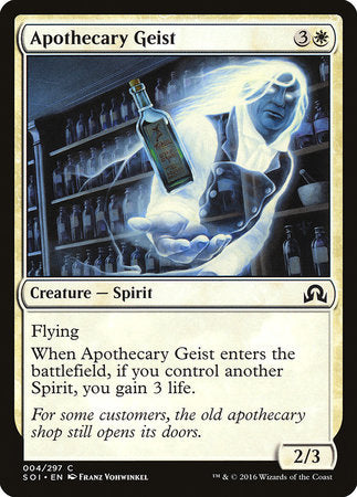 Apothecary Geist [Shadows over Innistrad] | Lots Moore NSW