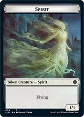 Cat Bird // Spirit Double-Sided Token [Starter Commander Decks] | Lots Moore NSW