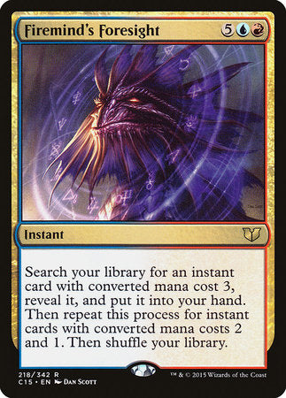 Firemind's Foresight [Commander 2015] | Lots Moore NSW
