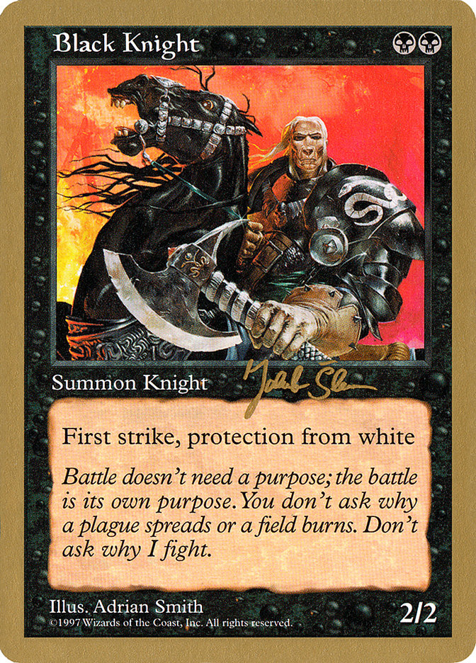 Black Knight (Jakub Slemr) [World Championship Decks 1997] | Lots Moore NSW